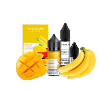 Рідина Flavorlab Salt PE 10000 Banana Mango 10 мл 50 мг Банан манго Самозаміс