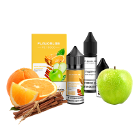 Жидкость Flavorlab Salt PE 10000 Apple Orange Cinnamon 10 мл 50 мг Яблоко апельсин корица Самозамес