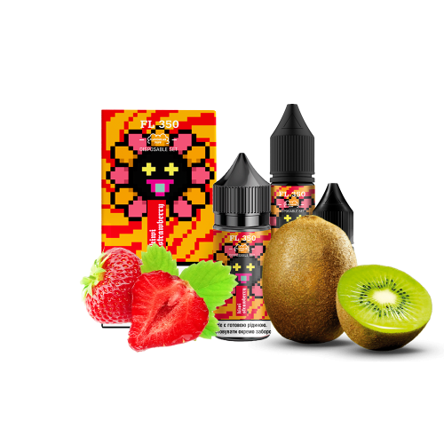 Жидкость Flavorlab Salt FL350 Kiwi strawberries 30 мл 50 мг Киви клубника Самозамес