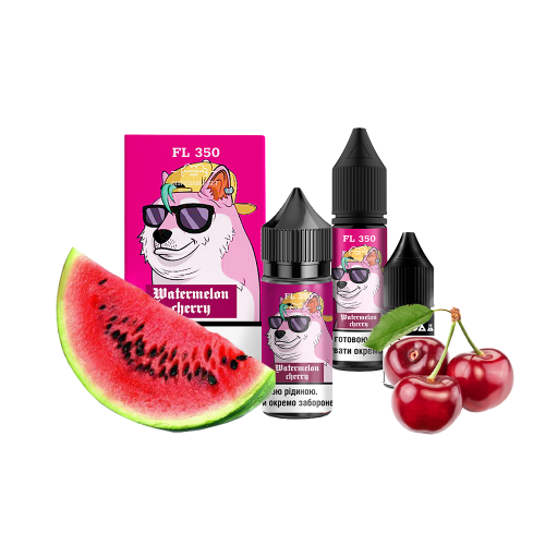 Жидкость Flavorlab Salt FL350 watermelon cherry 30 мл 50 мг Арбуз вишня Самозамес
