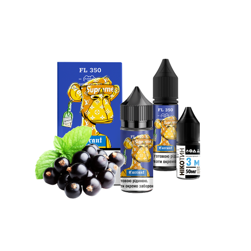 Жидкость Flavorlab Salt FL350 Currant 30 мл 50 мг Смородина Самозамес