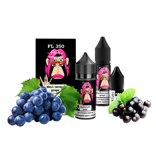 Жидкость Flavorlab Salt FL350 Black currant grape 30 мл 50 мг Черная смородина виноград Самозамес