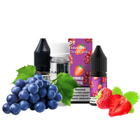 Жидкость Flavorlab Salt Р1 Клубника 10 мл 50 мг виноград Самозамес
