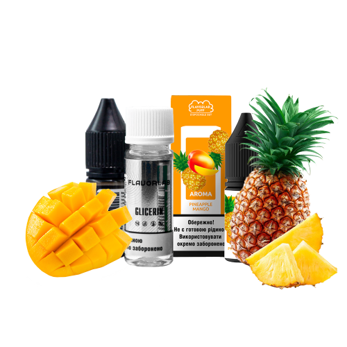 Жидкость Flavorlab Salt Puff Mango pineapple 10 мл 50 мг Манго ананас Самозамес
