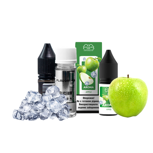 Жидкость Flavorlab Salt Puff Apple 10 мл 50 мг Яблоко Самозамес