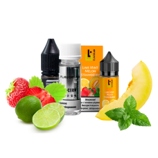 Жидкость Flavorlab Salt Aroma MAX Lime mint melon strawberry 30 мл 50 мг Клубника дыня лимон мята Самозамес