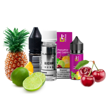 Жидкость Flavorlab Salt Aroma MAX Pineapple lime cherry 30 мл 50 мг Ананас вишня лайм Самозамес