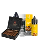 Жидкость Flavorlab Salt Aroma MAX Capitan black 30 мл 50 мг Капитан блэк Самозамес