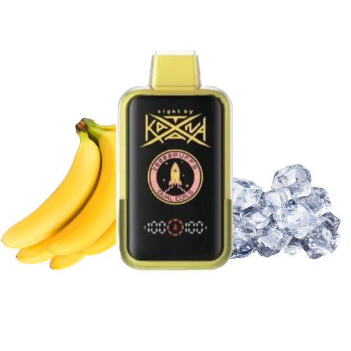 Katana 20000 Banana Ice (Банан лёд) Одноразовый Pod