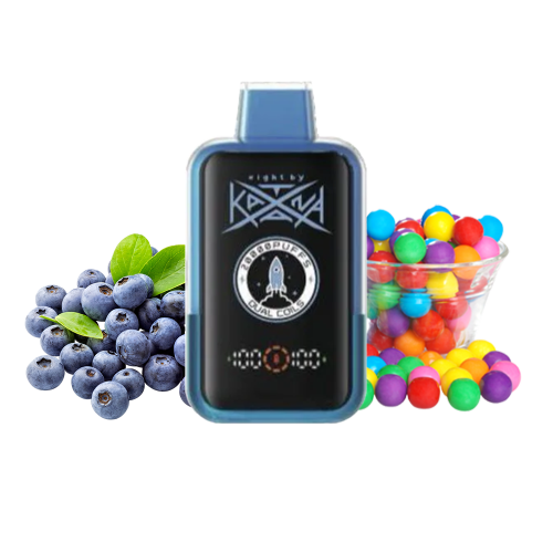 Katana 20000 Blueberry Bubble Gum (Черника Жвачка) Одноразовый Pod