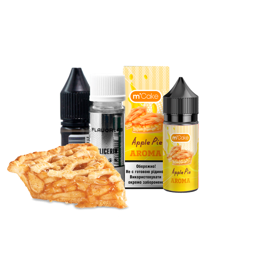 Жидкость Flavorlab Salt MCake Strong Apple pie 30 мл 65 мг Яблочный пирог Самозамес