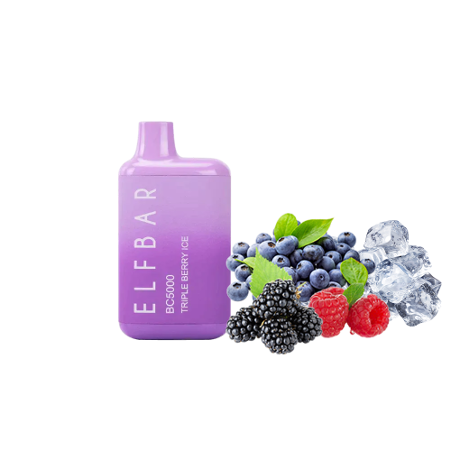 Elf Bar BС5000 Triple berry ice (Ягоды Лёд) Одноразовый POD