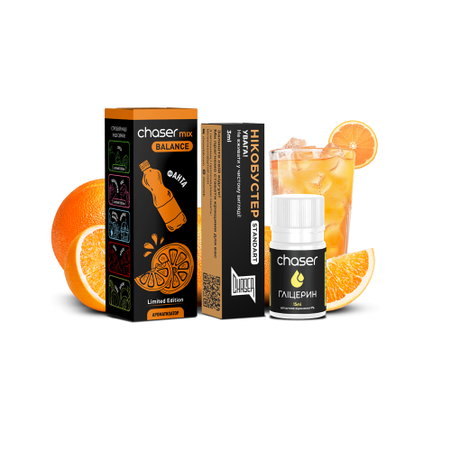 Жидкость Chaser Salt Mix Fanta Ultra 30 мл 50 мг Фанта Самозамес