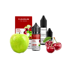 Жидкость Flavorlab Salt PE 10000 Apple Cherry 30 мл 50 мг Яблоко вишня Самозамес
