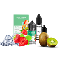 Жидкость Flavorlab Salt PE 10000 Ice Kiwi Strawberry 30 мл 50 мг Киви клубника Самозамес