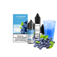 Жидкость Flavorlab Salt PE 10000 Blueberry lemonade 30 мл 50 мг Черника лимонад Самозамес
