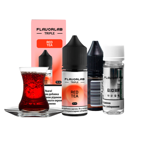 Жидкость Flavorlab Salt Triple Strong Red Tea 30 мл 65 мг Красный Чай Самозамес