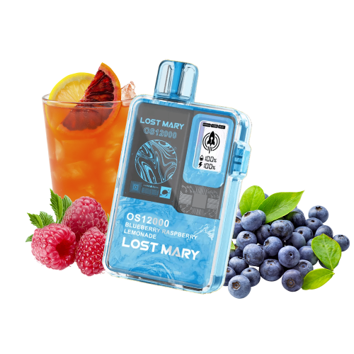 Lost Mary OS12000 Blueberry Raspberry Lemonade (Черника Малина Лимонад) Одноразовый POD