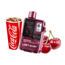 Lost Mary OS12000 Fizzy Cherry Cola (Шипучая Вишневая Кола) Одноразовый POD Lost Mary OS12000 Fizzy Cherry Cola (Шипучая Вишневая Кола) Одноразовый POD