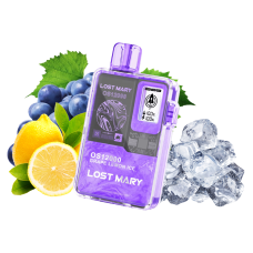 Lost Mary OS12000 Grape Lemon Ice (Виноград Лимон Лёд) Одноразовый POD Lost Mary OS12000 Grape Lemon Ice (Виноград Лимон Лёд) Одноразовый POD