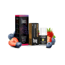 Жидкость Chaser Salt Black Strawberry Blueberry Ultra 30 мл 65 мг Клубника Черника Самозамес