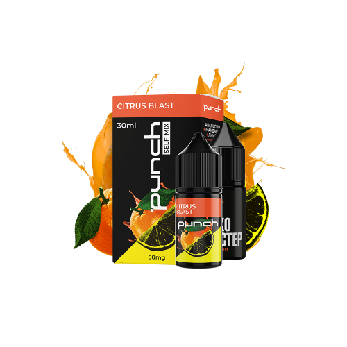 Жидкость Punch Salt Citrus Blast 30 мл 50 мг Апельсин Лимон Мандарин Самозамес