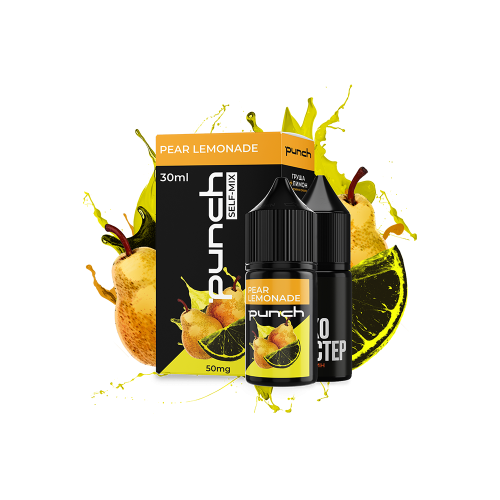 Жидкость Punch Salt Pear lemonade 30 мл 65 мг Груша Лимон Самозамес