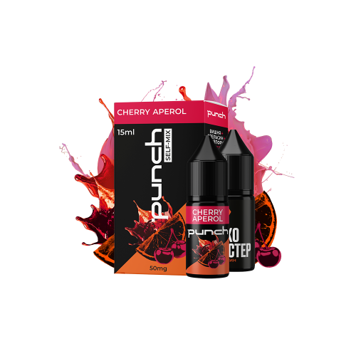 Жидкость Punch Salt Cherry Aperol 15 мл 50 мг Апельсин Вишня Грейпфрут Самозамес