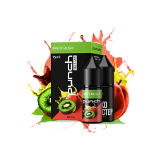Жидкость Punch Salt Fruit rush 15 мл 50 мг Киви Лимон Персик Самозамес Жидкость Punch Salt Fruit rush 15 мл 50 мг Киви Лимон Персик Самозамес
