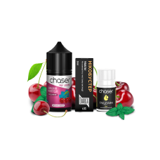 Жидкость Chaser Salt Cherry Menthol Ultra 30 мл 65 мг Вишня Ментол Самозамес Жидкость Chaser Salt Cherry Menthol Ultra 30 мл 65 мг Вишня Ментол Самозамес