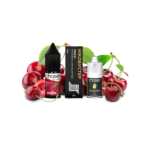Жидкость Chaser Salt Cherry Ultra 10 мл 65 мг Вишня Самозамес
