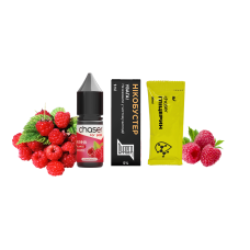 Жидкость Chaser Salt Raspberry Ultra 10 мл 65 мг Малина Самозамес