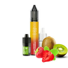 Жидкость Lucky Salt Gold Kiwi Strawberry 30 мл 65 мг Ледяной Киви Клубника Самозамес