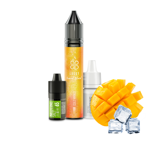 Жидкость Lucky Salt Cold Mango 30 мл 65 мг Ледяной Манго Самозамес