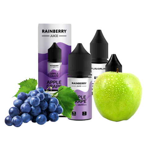 Жидкость Flavorlab Salt Rainberry Juice Apple Grape 30 мл 65 мг Яблоко Виноград Самозамес