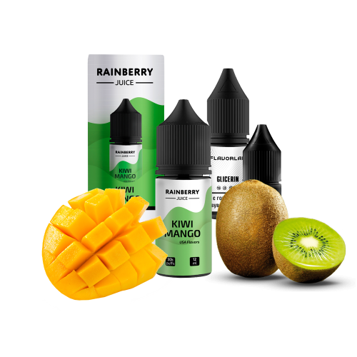 Жидкость Flavorlab Salt Rainberry Juice Kiwi Mango 30 мл 65 мг Киви Манго Самозамес