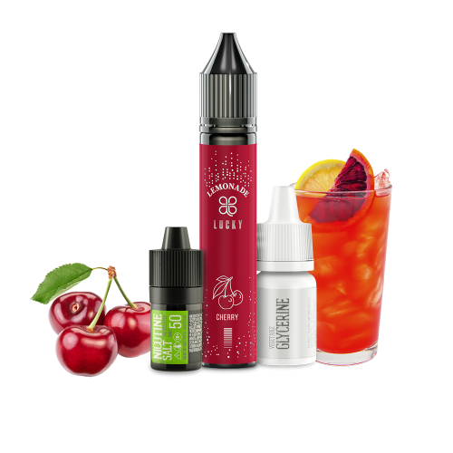 Жидкость Lucky Salt Cherry Lemonade 30 мл 50 мг Вишня Лимонад Самозамес