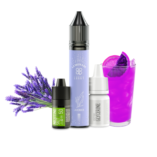 Жидкость Lucky Salt Lavender Lemonade 30 мл 50 мг Лаванда Лимонад Самозамес
