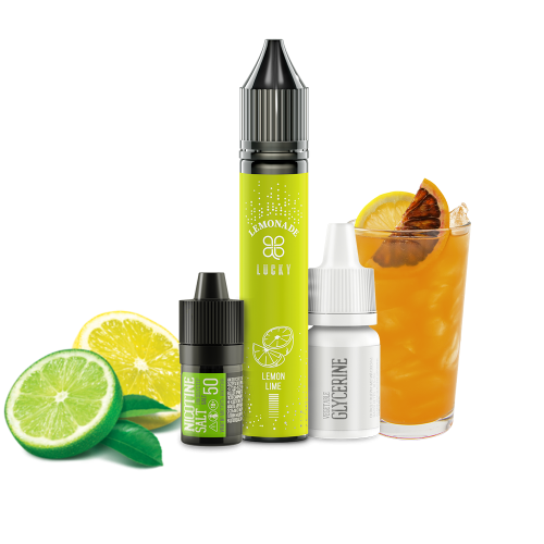 Жидкость Lucky Salt Lemon Lime Lemonade 30 мл 50 мг Лимон Лайм Лимонад Самозамес