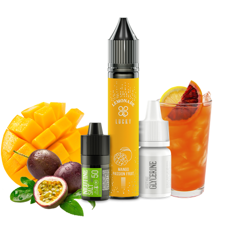 Жидкость Lucky Salt Mango Passionfruit Lemonade 30 мл 50 мг Манго Маракуйя Лимонад Самозамес