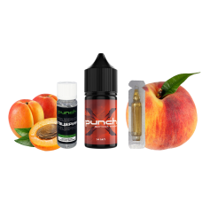 Жидкость Punch Salt X Apricot Mood 30 мл 50 мг Априкот Муд Самозамес Жидкость Punch Salt X Apricot Mood 30 мл 50 мг Априкот Муд Самозамес