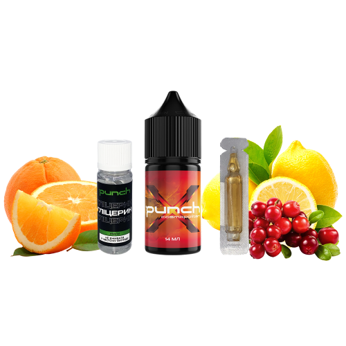 Жидкость Punch Salt X Cosmopolitan 30 мл 50 мг Космополитан Самозамес