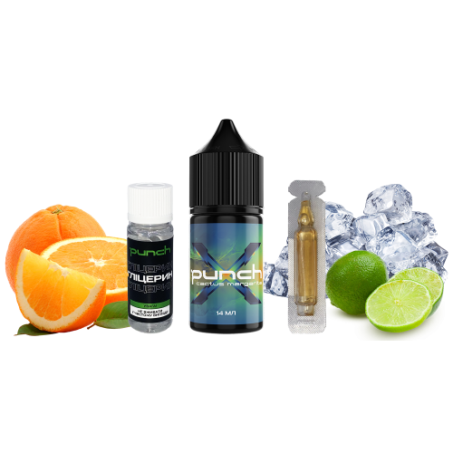 Жидкость Punch Salt X Cactus Margarita 30 мл 65 мг Кактус Маргарита Самозамес