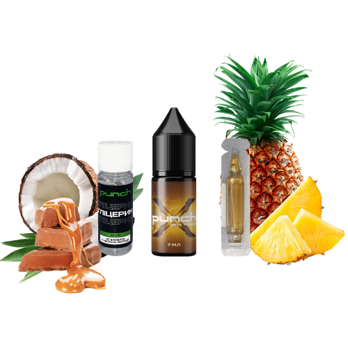 Жидкость Punch Salt X Pina Colada 15 мл 50 мг Пина Колада Самозамес