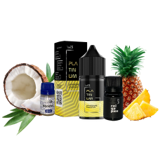Жидкость WES Salt Platinum Pineapple Coconut 30 мл 50 мг Ананас Кокос Самозамес Жидкость WES Salt Platinum Pineapple Coconut 30 мл 50 мг Ананас Кокос Самозамес