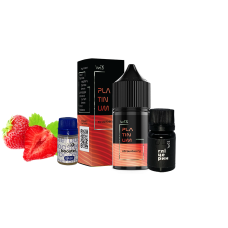 Жидкость WES Salt Platinum Strawberry 30 мл 50 мг Клубника Самозамес