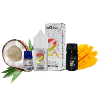 Жидкость WES Salt Silver MangoCoconut 30 мл 50 мг Манго Кокос Самозамес