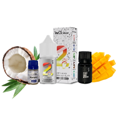 Жидкость WES Salt Silver MangoCoconut 30 мл 50 мг Манго Кокос Самозамес