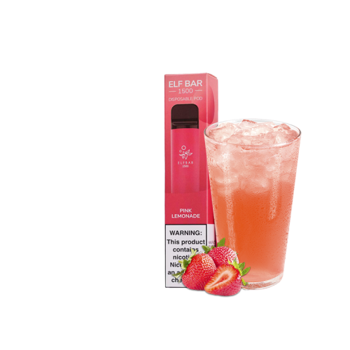 Elf Bar 1500 Pink Lemonade (Розовый Лимонад) Одноразовый POD