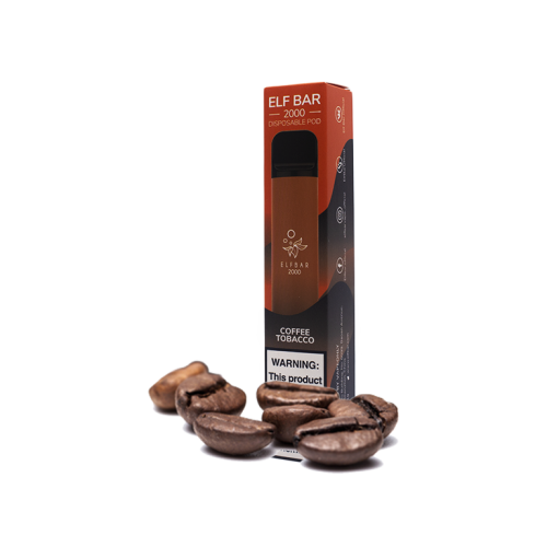 Elf Bar 1500 Coffee Tobacco (Кофе И Табак) Одноразовый POD